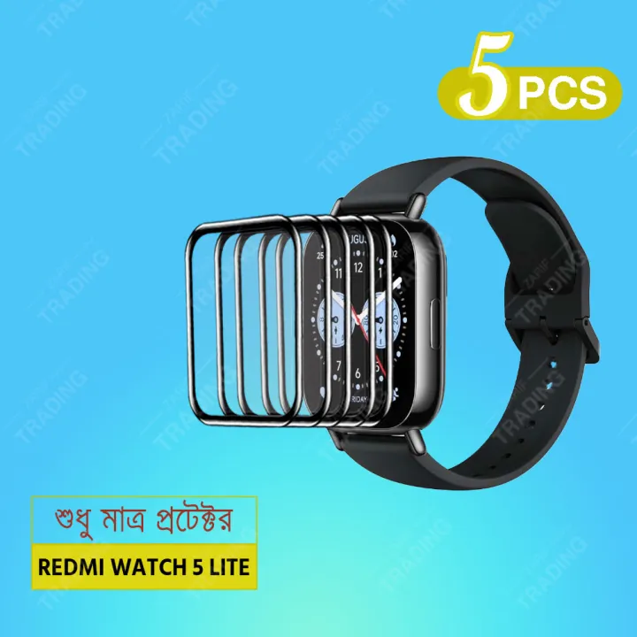 Redmi%20watch%205%20Lite%20Smart%20Watch%20Full%20Coverage%20Plastic%20Screen%20Protector%20-%20Image%203