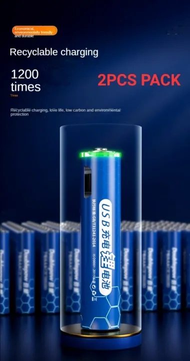 Doublepow%20Long%20Cycle%20Life%20AAA%20Size%201.5V%201000mWh%20High%20Performance%20Rechargeable%20Lithium-ion%20Batteries%20with%20Built-in%20Micro%20USB%20Charging%20Port%20&%20LED%20Indicator%20Facility%20-%202%20Pieces%20(Blue)%20-%20Image%204