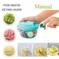 Simplify Food Preparation With The Anjani Brand Large Handy And Compact Chopper, Featuring Stainless Steel Blades For Efficient Chopping- Gold Palace. 