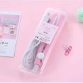 Cartoon Hair Straightener Curly Hair Mini Student Small Power Girl 2 in 1 Hair Curler Straightening Tools.