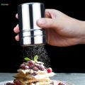 Chocolate Shaker Duster Dredger Icing Sugar for Birthday Cake Baking Oatmeal Drinks. 