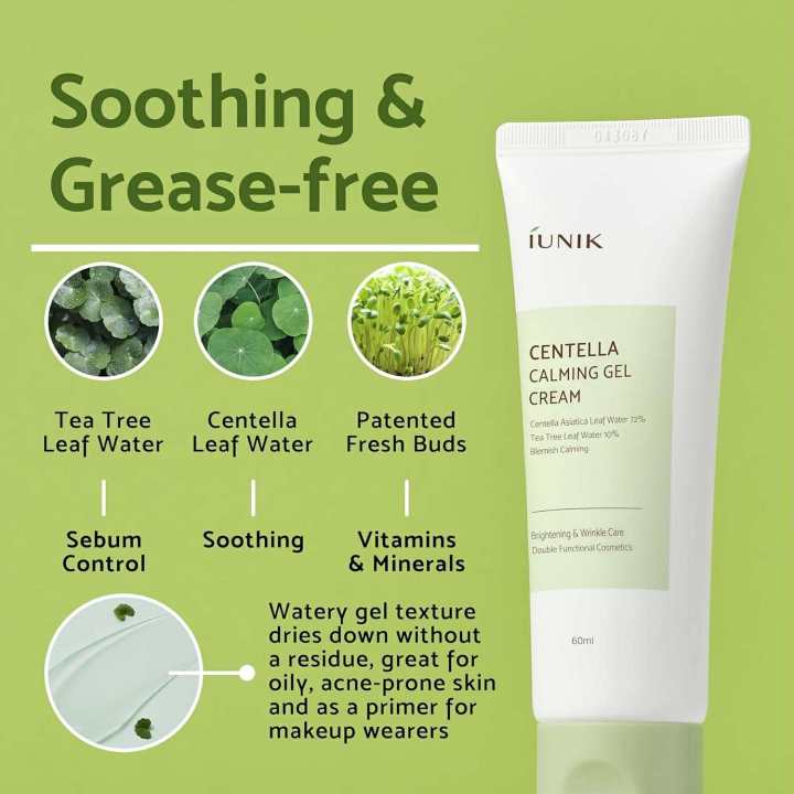 IUNIK%20Centella%20Calming%20Gel%20Cream%2060ml%20%E2%80%93%20Lightweight%20Moisturizer%20for%20Sensitive,%20Acne-Prone,%20and%20Oily%20Skin%20-%20Image%204