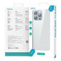 TOTU PC-01 Soft Series Precision Lens Holes Phone Case For iPhone 15 Pro Max/iPhone 15 Pro. 