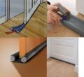 Door Seal Strip Guard, Door Bottom Sealer Stopper, Door Seal Gap Sound Proof Under Door Weather strip Guard, Wind Dust Blocker Door Sealing Stopper. 