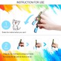 Deli S581 Metallic Acrylic Marker 6 Pcs Set. 
