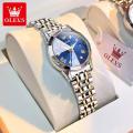 Stylish & Fashionable 9931 Elegant Rhombus Mirror Original Quartz Ladies Watch. 