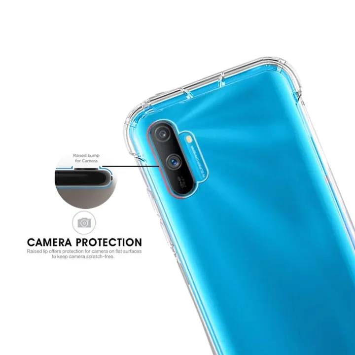 Transparent/Clear%20Back%20Cover%20Case%20for%20Realme%20C3/C3i/Narzo%2020A-CLEAR%20COVER%20-%20Image%202