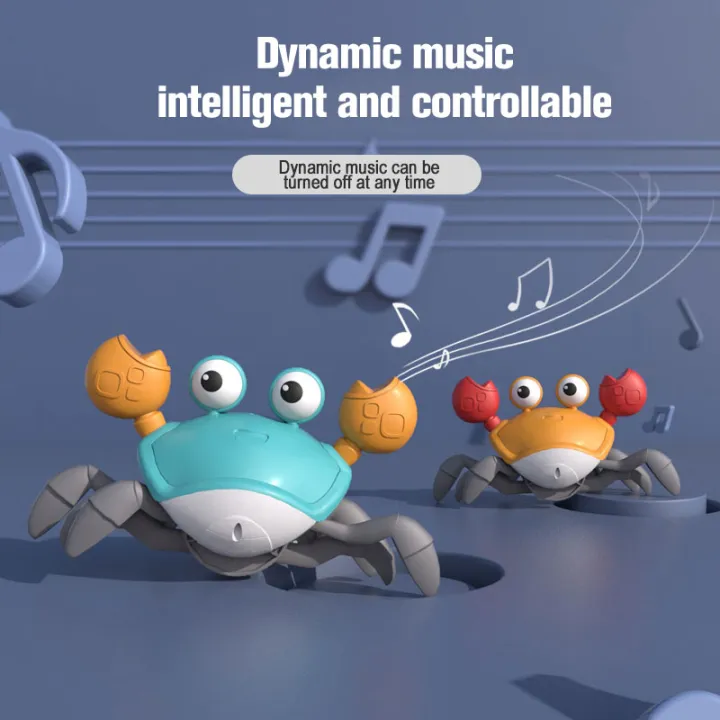 Dancing%20Crab%20Toy%20for%20Babies%20Crawling%20Interactive%20Escape%20Crabs%20Walking%20Dancing%20with%20Music%20Automatically%20Avoid%20Obstacles%20Toys%20-%20Image%202