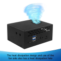 For 5 Plus Metal Case with Cooling Fan, WiFi 6 BT 5.2 Module Dual-Band Wireless Card, Antenna, Heatsink Easy Install Easy to Use.