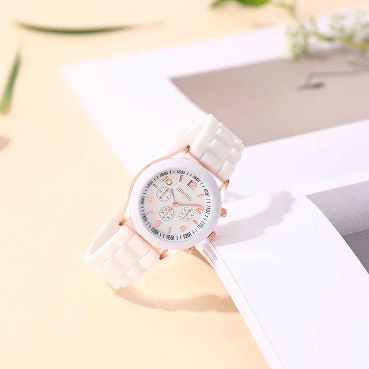 Luxury%20Women%20Casual%20Watches%20Round%20Dial%20White%20Watch%20Band%20Wrist%20Watch%20for%20Female%20Fashion%20Clock%20Wristwatch%20-%20Image%204