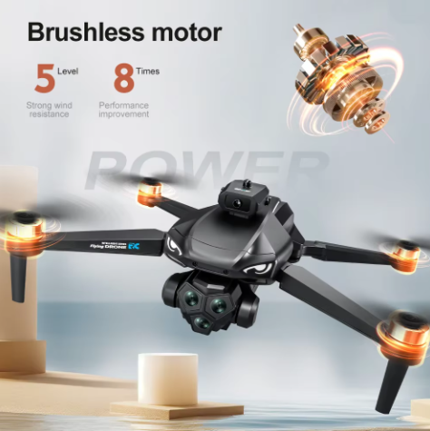 Ultra%20Camera%20Max%20Drone%20Brushless%204K%20HD%20Dual%20Camera%20Optical%20Flow%20Obstacle%20Avoidance%20Foldable%20Drone%20RC%20Distance%20with%204.5%20inch%20Display%20Remote%20dg%20-%20Image%204