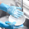 Progressive - High Quality Silicone Dish Washing Kitchen Hand Gloves - sara collection zone.