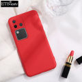 Phone Case Vivo V30 Pro Soft Silicone Liquid Lens Protection Slim Back Cover Vivo V30 case.