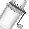 Ice Crusher Manual Ice Crusher Machine1.25L Ice Grinder Ice Cube Drinks Chopper,Household Necessities,Summer Need. 