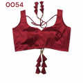 Sleeveless Blouse For Women Maroon Color- Blouse For Women. 