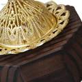 Censer Fragrance Diffuser with Lid Ornament Cone Burner Holder for Home Bedroom.