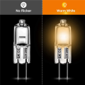 NCANRUI 80 Pcs G4 Halogen Bulbs,20W 12V Halogen Light Bulbs 2 Pin Clear Lamp Bulb,for Cooker Lighting,Signal Lights,Track.