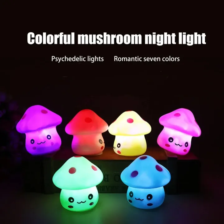 1Pcs%20Mini%20Cute%20Mushroom%20Lamp%20Indoor%20Baby%20Children%20Room%20Lighting%20Toy%20LED%20Bedside%20Luminous%20Night%20Light%20Home%20Party%20Decorations%20-%20Image%203