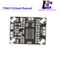 TPA3110 Dual Channel Stereo Digital Audio Amplifier Board 15W 15W Class D Digital Power Amplifier Module DC8 to 24V for Speakers 4 to 8 ohms. 