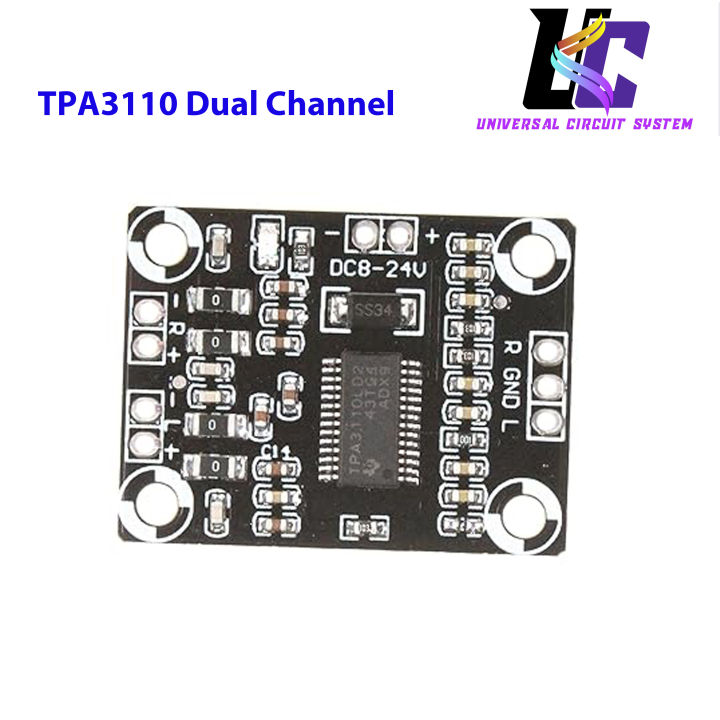 TPA3110%20Dual%20Channel%20Stereo%20Digital%20Audio%20Amplifier%20Board%2015W%2015W%20Class%20D%20Digital%20Power%20Amplifier%20Module%20DC8%20to%2024V%20for%20Speakers%204%20to%208%20ohms%20-%20Image%204