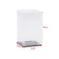 Acrylic Display Case Self-Assembly Clear Cube Box UV Dustproof Toy Protection Demoo. 