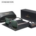 KINGSEVEN Polarized New Fishing Driving Men's Sunglasses Ultra Thin Temples Pilot Sun Glasses De Sol UV400. 