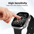 Glass+Cover For Apple Watch case Ultra 9 8 7 6 SE 5 iWatch Screen Protector Apple watch serie 49mm 44mm 40mm 41mm 45mm 42mm 38mm.