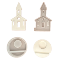 Silicone Candle Holder Mold Pouring Hollow Design DIY Cement Mold Rabbit-Shaped Gypsum Compatible Clay Mold for Crafting Enthusiasts Indoor Décor Gift Item Art Projects Creative Hobbyists.