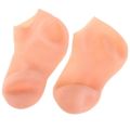 2PCS Silicone Moisturizing Spa Gel Heel Socks Foot Hand Care Sock Anti Cracking Dead Skin Remove Protector Pain Relief Pedicure. 