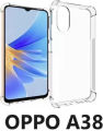 For Oppo A38 4g Clear Back Cover (Transparent).