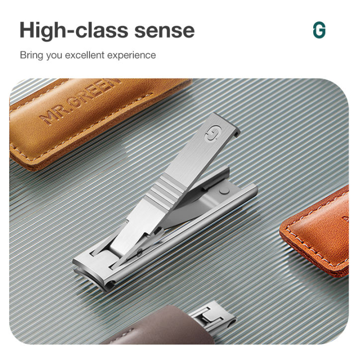 Mr.%20Superior%20Knife%20German%20Precision.%20GREEN%20ultra-thin%20nail%20building%20technology%20nail%20clippers%20with%20cowhide%20holsters,%20quality%20-%20Image%203