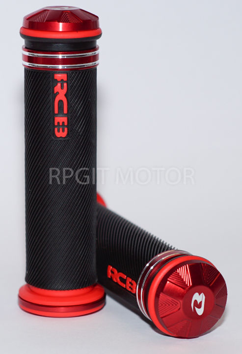 Alloy%20RCB%20AHG66%20Handle%20Grip.%20Universal%20Handle%20Grips%20For%20Motorcycle.%20RED%202%20Pis%20-%20Image%202