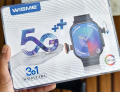 SMART WATCH Premium Quality Android WISME WS10 Ultra Full HD -  Display  (First Time in Bangladesh) (2024) - 3 x Silicon Straps, 8MP Camera, 4G/5G Smart Watch 8GB RAM , 128GB Internal Storage. 