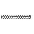 Car Rear Tail Light Lamp Stickers Honeycomb Type Decal Carbon Fiber Style 48 x 30cm.