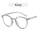 Classic Round Glasses Frame Female Optical Men Women Plastic Vintage Retro Clear Lens Eyeglasses Frame Male Oculos De Grau.