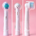 4pc Electric Toothbrush Clear Round Head Cover Anti Dust for Oral B Cover Case Cap Travel Protective Box Dust Clear Home Camping. 