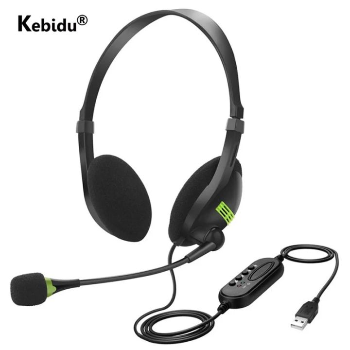 %E3%80%903C%20VictoryEagle%E3%80%913.5mm%20USB%20Headset%20Microphone%20for%20PC%20Multi-Key%20Control%20Call%20Wired%20Headphones%20HD%20Microphone%20For%20PC%20-%20Image%202