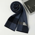 【Pioneer Gong】High Quality Pure 100% Wool Men Scarf Soft Warm Cashmere Muffler Male Autumn Winter Shawl Business Scarf Chrismas Gift Boy.