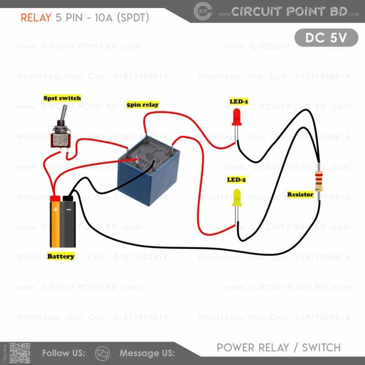 5%20Pcs%20Relay%205V%20DC%205pin%20SPDT%20Power%20Relay%20Module%20for%2010A%20150/250VAC%20or%2010A%2028/30VDC%20-%20Image%203