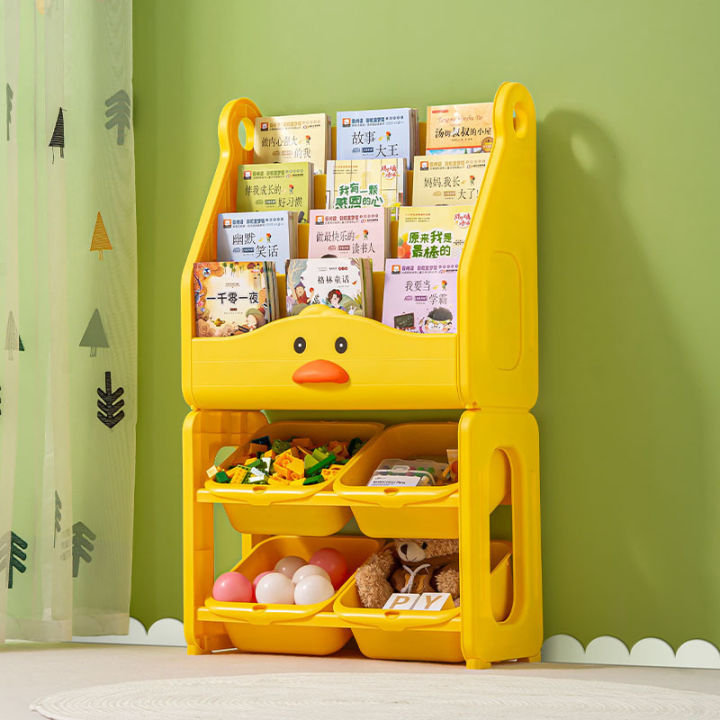 Children's%20bookshelves,%20household%20baby%20multi-layer%20picture%20book%20shelves,%20plastic%20finishing%20racks,%20toy%20shelves,%20book%20floor%20storage%20shelves%20-%20Image%207