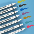 12/24/36 Double-Ended Acrylic Marker Waterproof Quick-Drying Soft-Head Hard-Head Marker Set Artist Student Pro Watercolor Pen. 