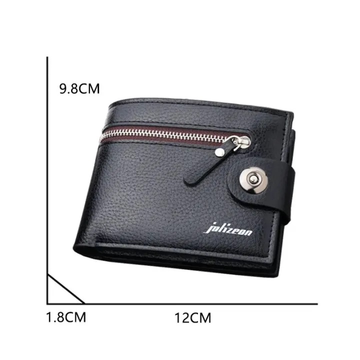 Men's%20Wallet%20Retro%20Woven%20Pattern%20PU%20Leather%20Men's%20Short%20Wallet%20Multi-Card%20Wallet%20Luxury%20Wallet%20Zipper%20Fashion%20Purse%20for%20Men%20-%20Image%204