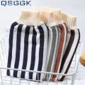 1Pc Bathing Scrub Exfoliating Gloves Two Sided For Men and Women Deep Cleansing Bath Towel Skin Friendly Bathroom Accessories. 