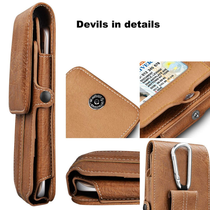 Mobile%20Phone%20Holster%20Waist%20Bag%20Leather%20Belt%20Clip%20Holster%20Cell%20Phone%20Pouch%20Card%20Holder%20Case%20With%20Belt%20Clip%20Holster%20Wallet%20-%20Image%207
