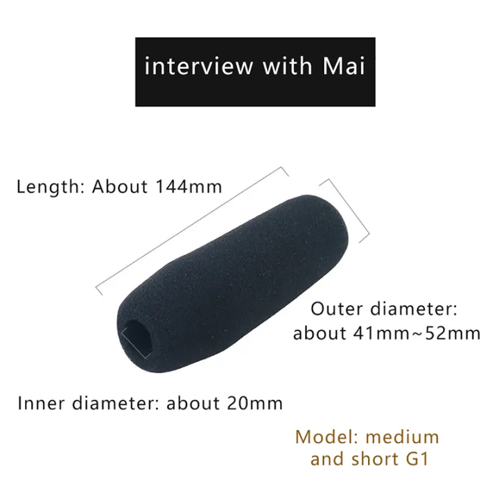 Professional%20Long%20Interview%20Microphone%20Thick%20Windscreen%20Soft%20Foam%20Cover%20Mic%20Cover%20Foam%20Reduce%20Breathing,%20Wind%20Mic%20Sponge%20Covers%20-%20Image%209