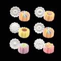 Chinese Flowers Pattern Mooncake Mold Set Fondant Candy Pineapple Cake Mold.