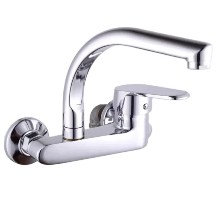 Wall%20Mounted%20Kitchen%20Faucet%20360%20Degree%20Rotation%20Sink%20Sprayer%20Hot%20and%20Cold%20Water%20Mixer/%20Kitchen%20Sink%20Mixer%20-%20Image%202