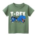 2022 New Children’s T-Shirt letter Print Boys Short Sleeve Toddler Child Clothes Children Short Sleeve Tops Cotton 2-8Y.