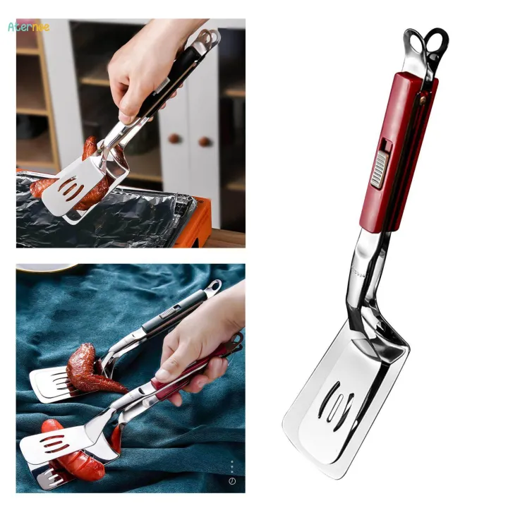 Stainless%20Steel%20Spatula%20Tongs%20Fish%20Spatula%20for%20Meat%20Pancake%20Cooking%20Burgers%20-%20Image%203