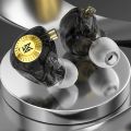 KZ EDX Ultra In Ear Headphones Dynamic Wired Headphone Noise Cancelling 3.5mm Plug Stereo Earphone for Music Sport Storage Bags.